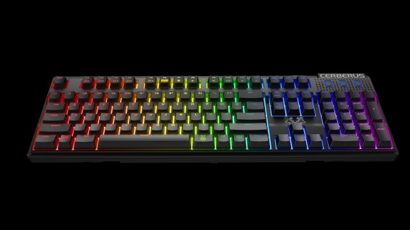 Cerberus Mech RGB gaming keyboard_3D-5