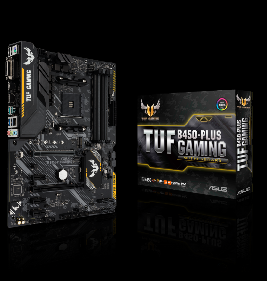 TUF B450-PLUS GAMING-with box