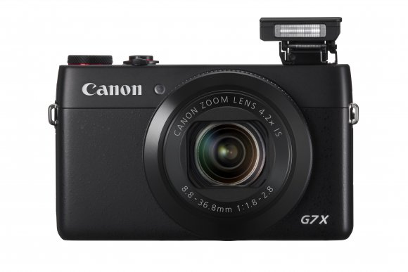 Powershot_G7_X_FRT Flash Up
