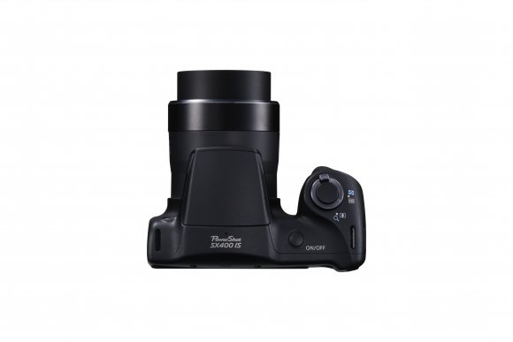 SX400_IS TOP Black Camera On