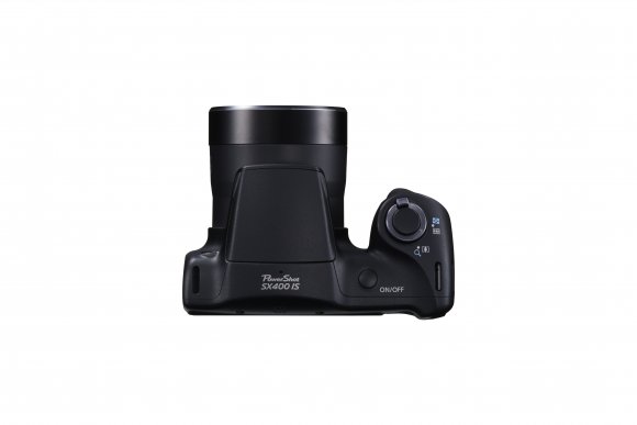 SX400_IS TOP Black Camera Off