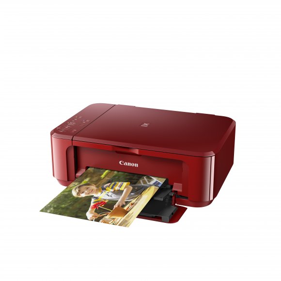 PIXMA MG3650 SIDE open red