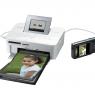 SELPHY CP1000_Connected Camera Postcard Tray LCD Up White