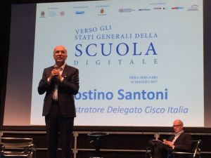 Agostino evento stati generali scuola digitale Bergamo